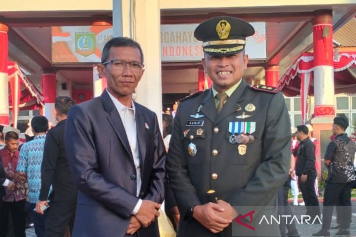 HUT TNI, Ketua KPU Beltim ucapkan selamat dan apresiasi kinerja TNI