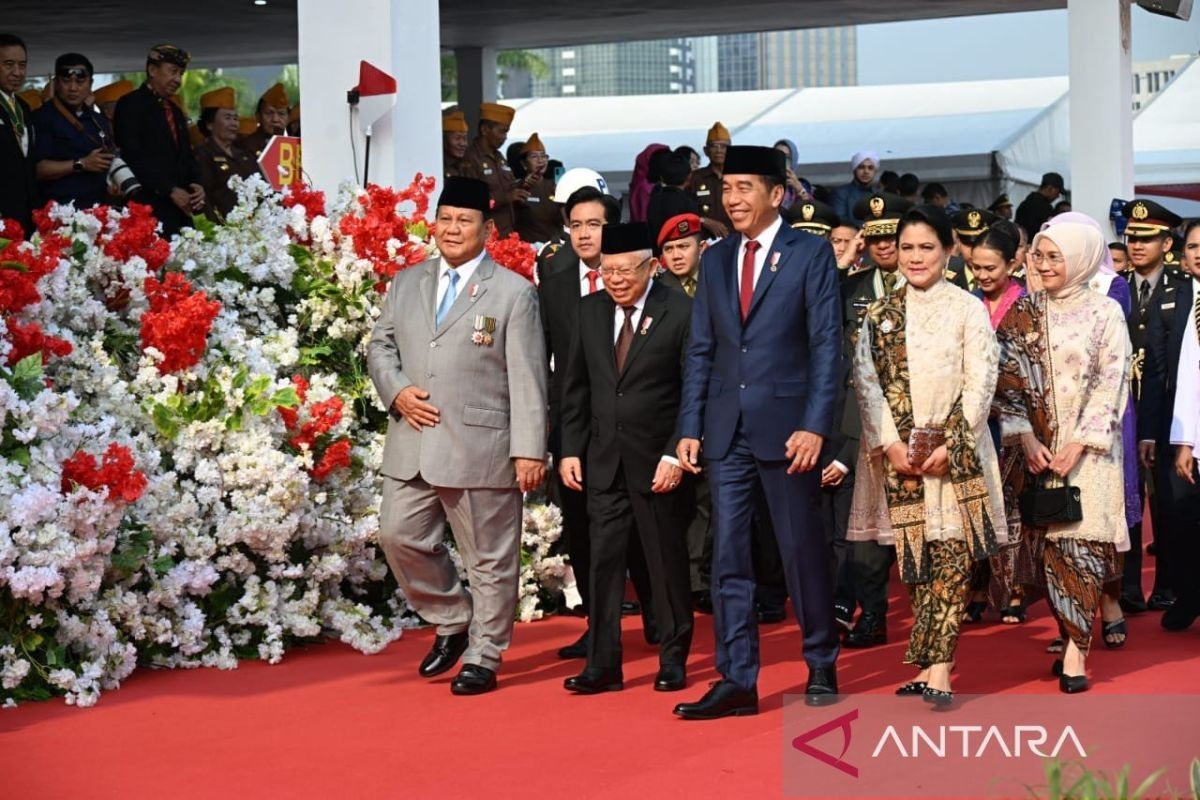 Presiden Jokowi: HUT Ke-79 TNI: tunjukkan eratnya hubungan TNI dan masyarakat