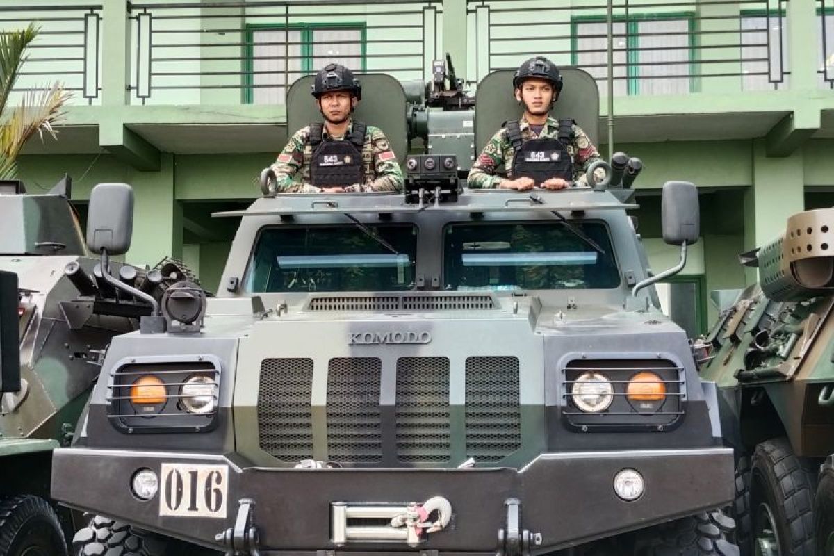 Upacara HUT ke- 79 TNI di Kalimantan Barat