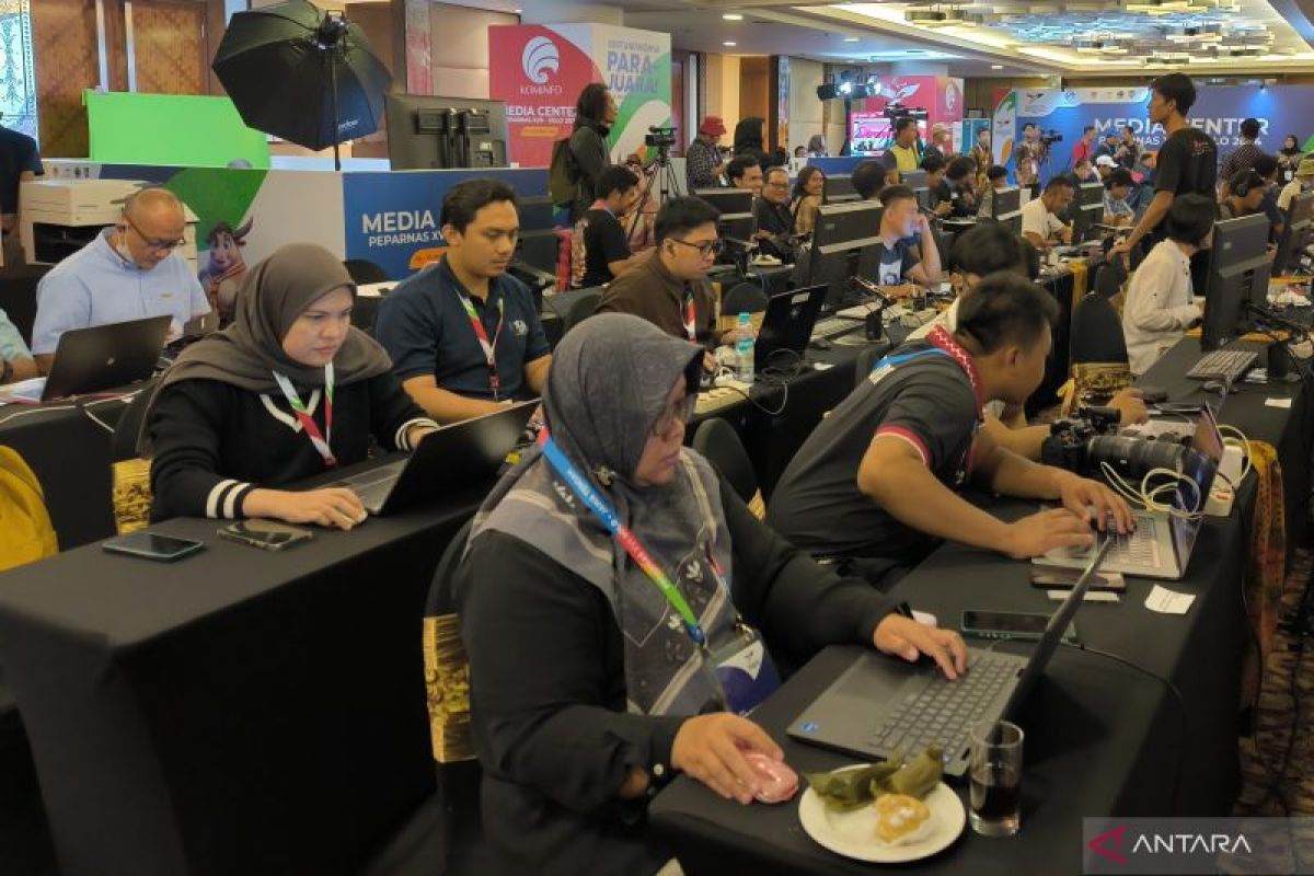 Kominfo: Media Center Peparnas 2024 lengkap dengan keramahtamahan