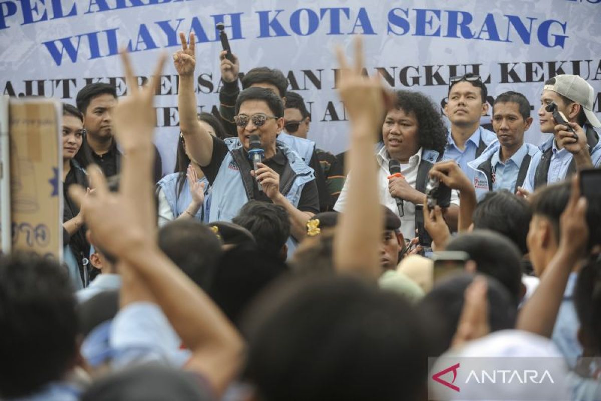 Kampanye cawagub Dimyati di Serang