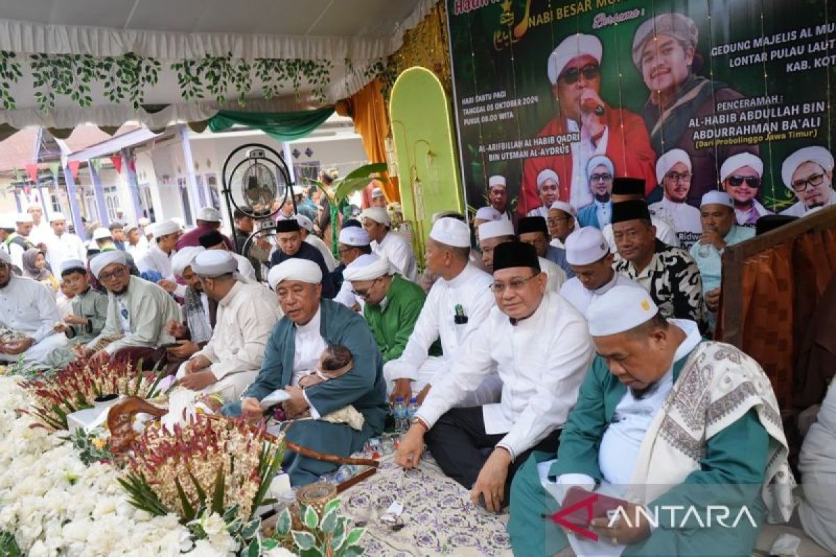 Bupati Kotabaru hadiri peringatan Maulid Nabi Muhammad SAW