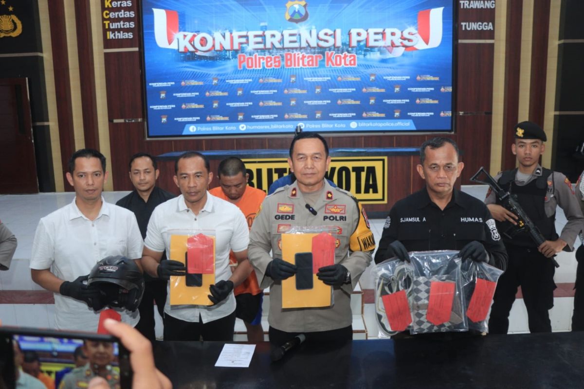 Polisi Blitar tangkap sindikat pencuri antarkota