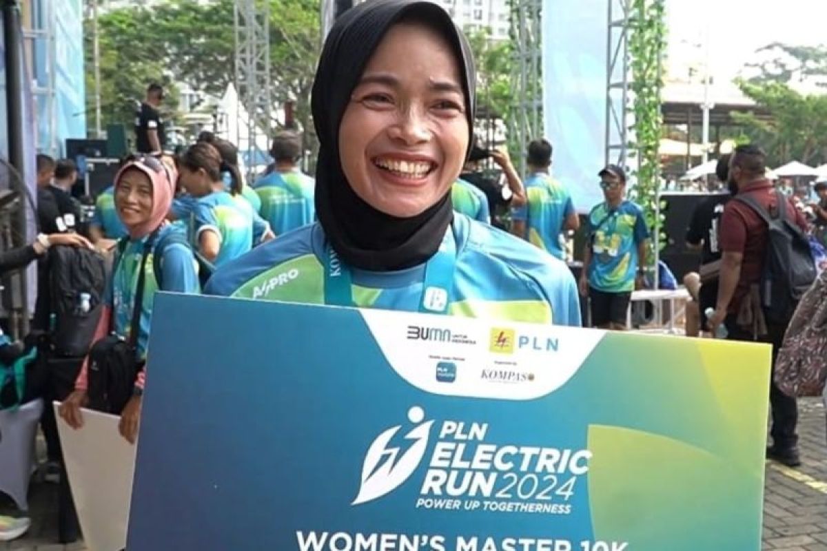 PLN sukses gelar PLN Electric Run 2024, ajak masyarakat kurangi emisi karbon