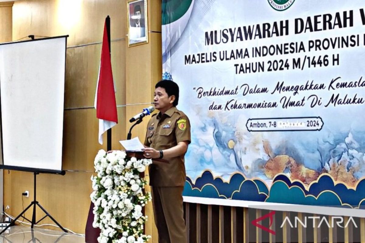 Pj Gubernur sebut MUI jadi jembatan toleransi dengan agama lain di Maluku