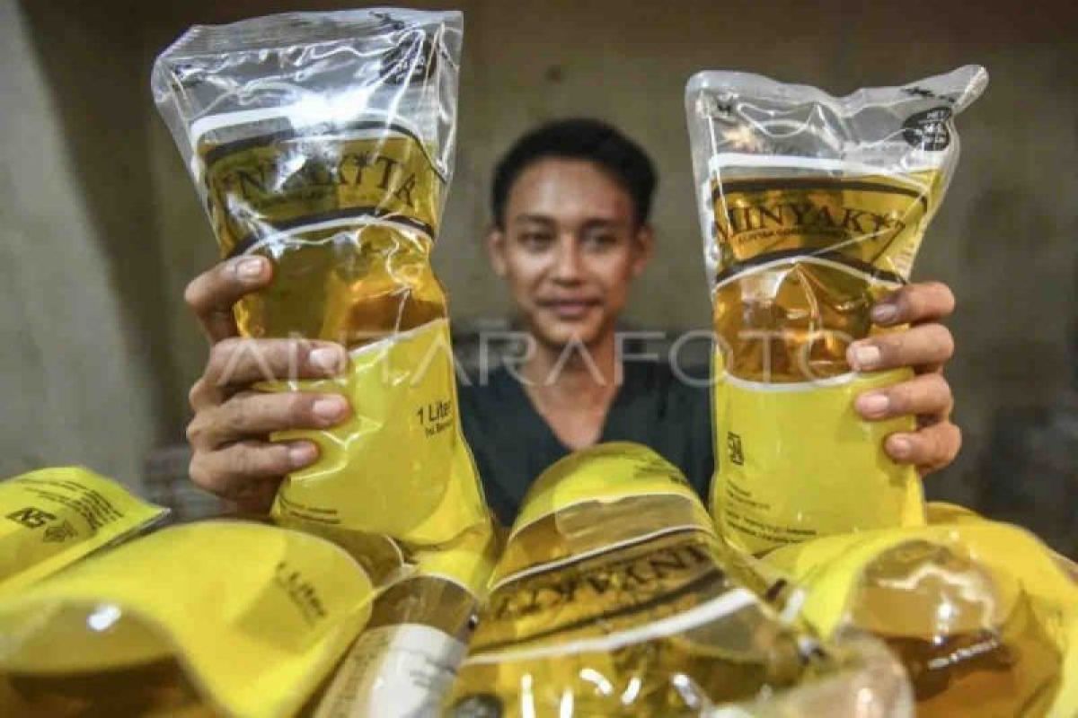 Senin ini, harga minyak goreng stabil Rp18.110 per kg