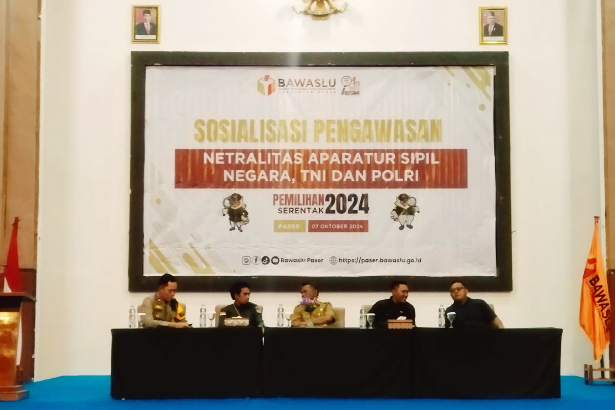 Bawaslu Paser gelar sosialisasi pengawasan netralitas ASN dalam pilkada