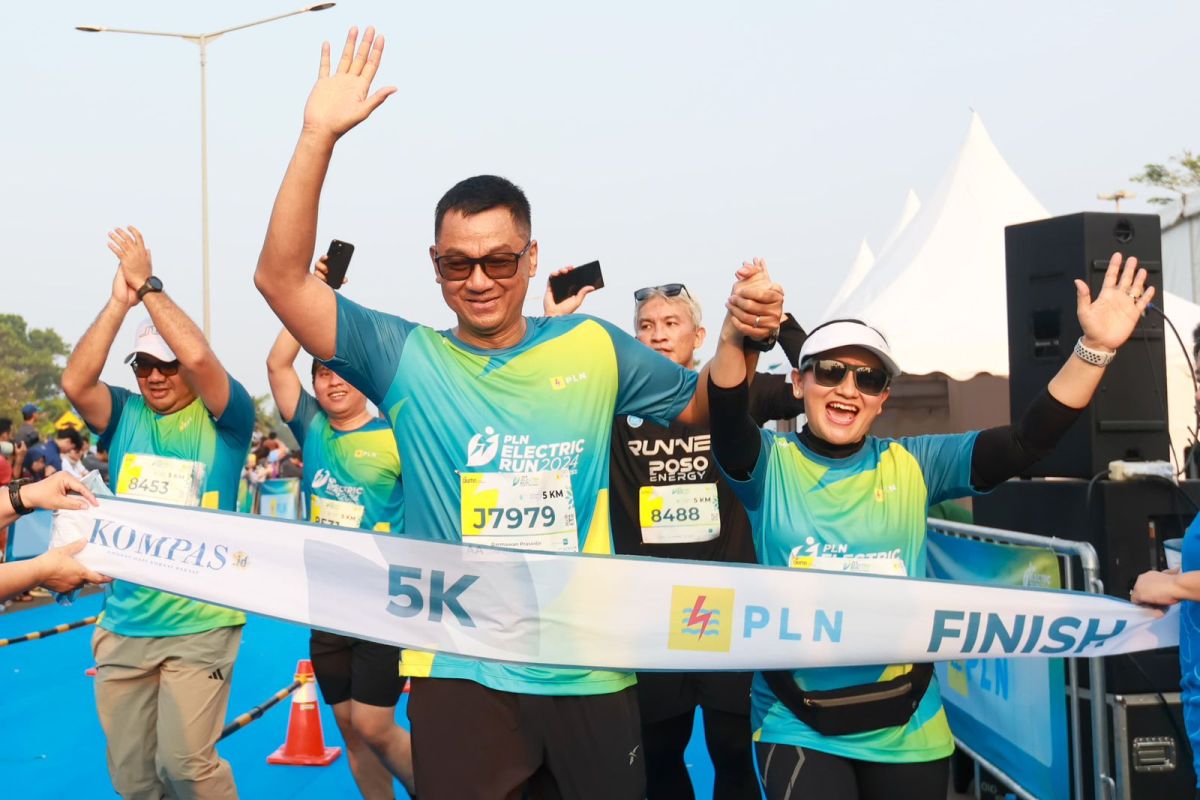 PLN sukses gelar PLN Electric Run 2024, ajak masyarakat kurangi emisi karbon