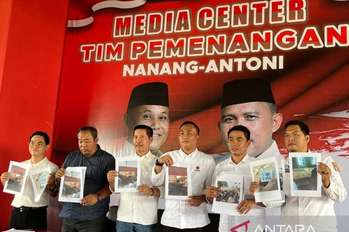 Tim kuasa hukum Nanang-Antoni laporkan dugaan kampanye minyak goreng