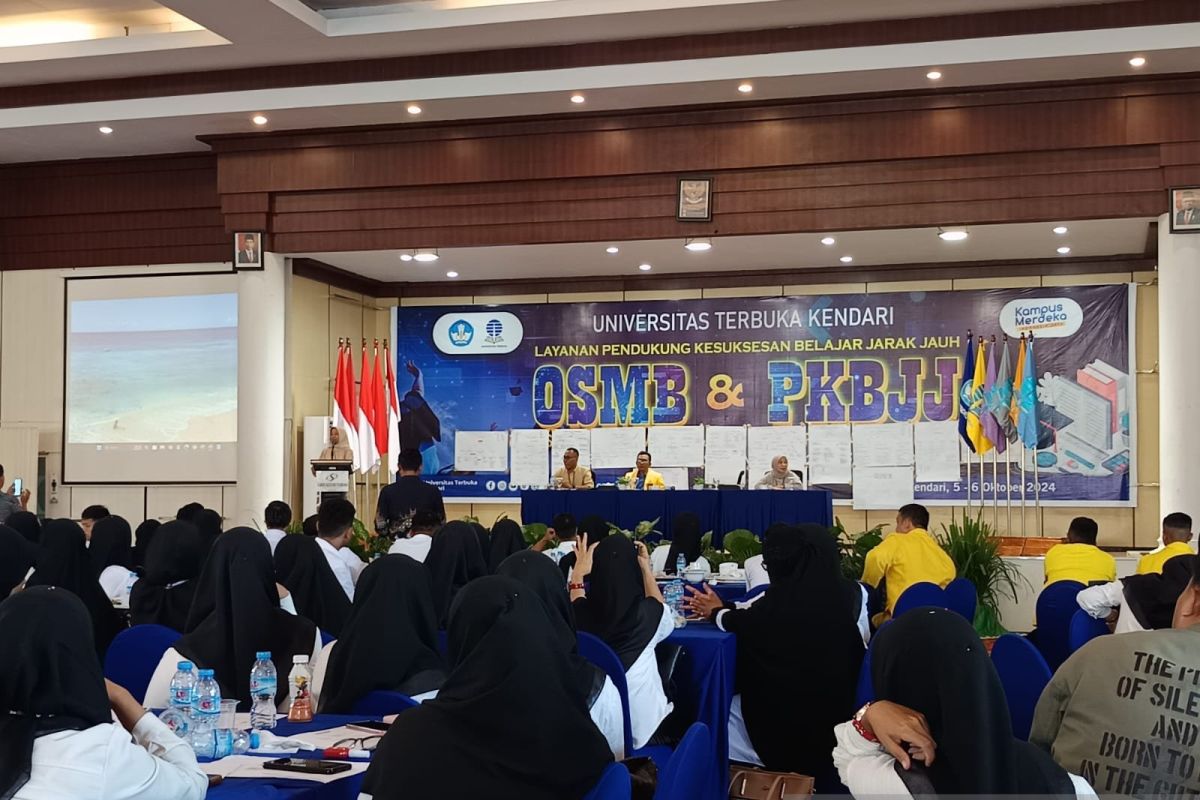 361 mahasiswa Universitas Terbuka Kendari ikuti OSMB dan PKBJJ