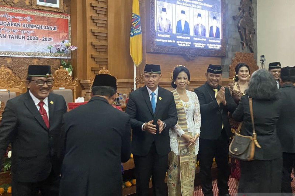 Pendatang baru DPRD Denpasar dari Partai Gerindra langsung jadi wakil ketua