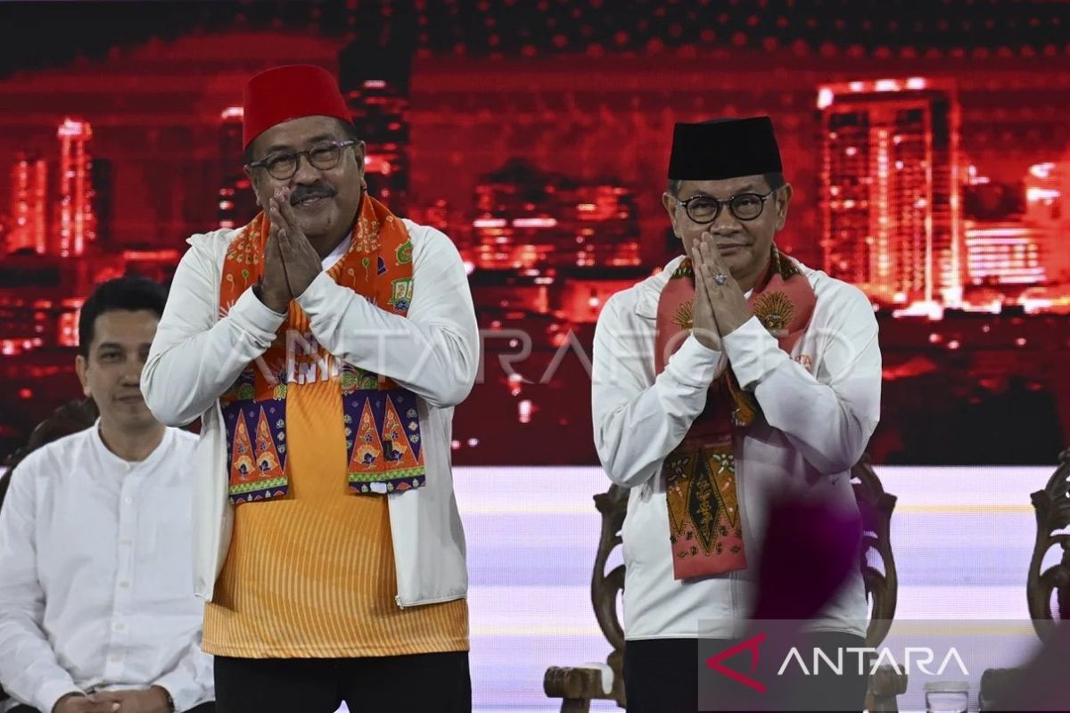 Pramono Anung: Catatan debat bukan sontekan, tapi data penting