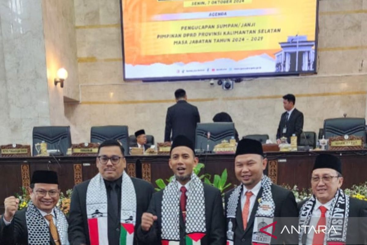 Fraksi PKS DPRD Kalsel dukung perjuangan kemerdekaan Palestina