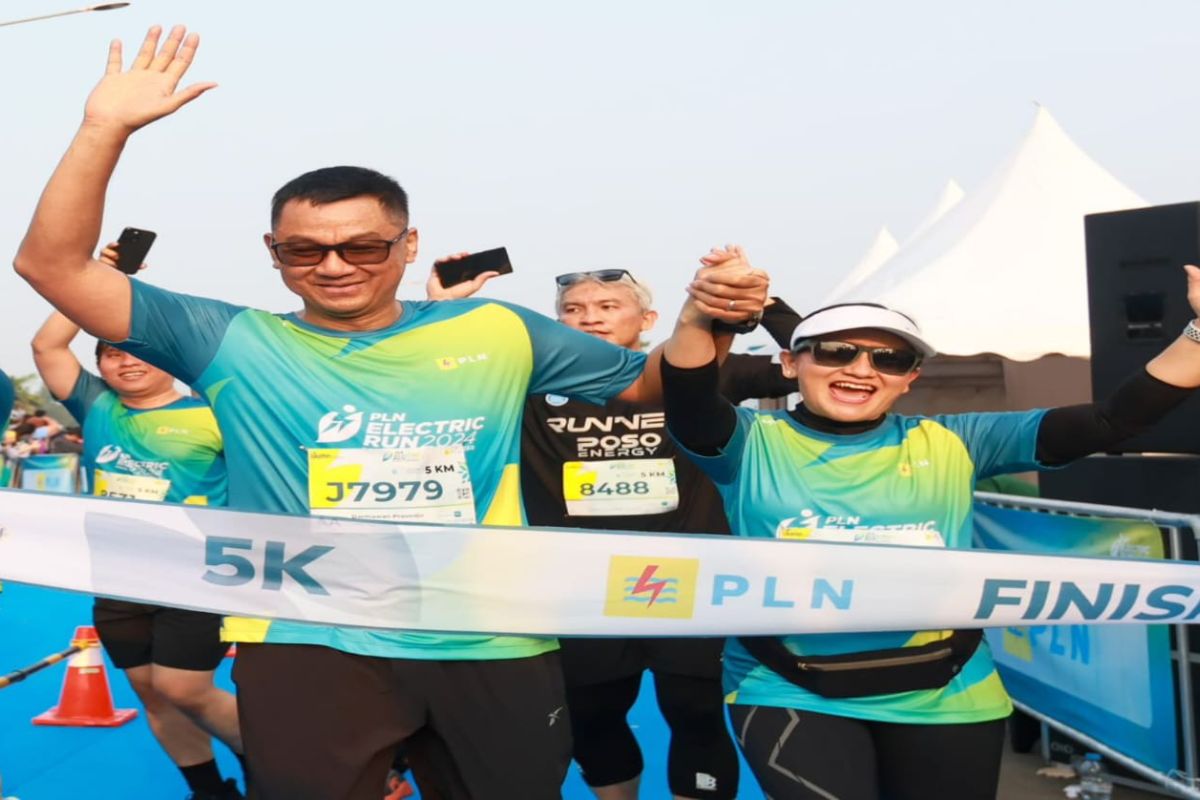 PLN sukses gelar PLN Electric Run 2024, ajak masyarakat kurangi emisi karbon