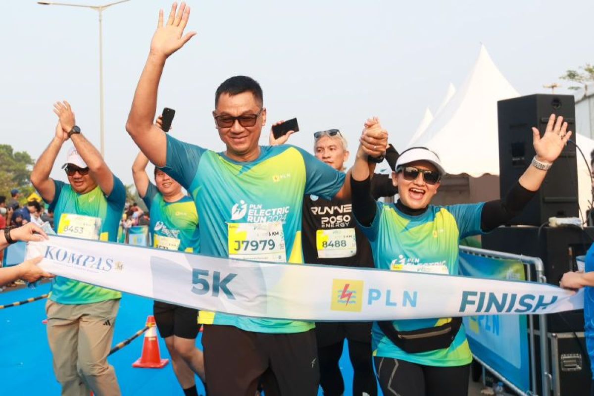 PLN sukses gelar PLN Electric Run 2024, ajak masyarakat kurangi emisi karbon