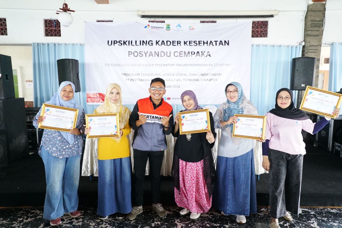 Lawan stunting, Pertamina Patra Niaga gelar program upskilling di Purwakarta