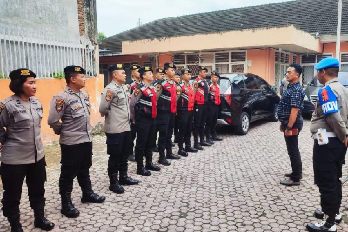 Polda Sumut tingkatkan pengamanan tahapan pilkada di Kantor KPU