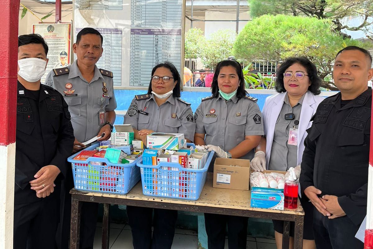 Rutan Kelas I Medan komitmen beri pelayanan kesehatan warga binaan