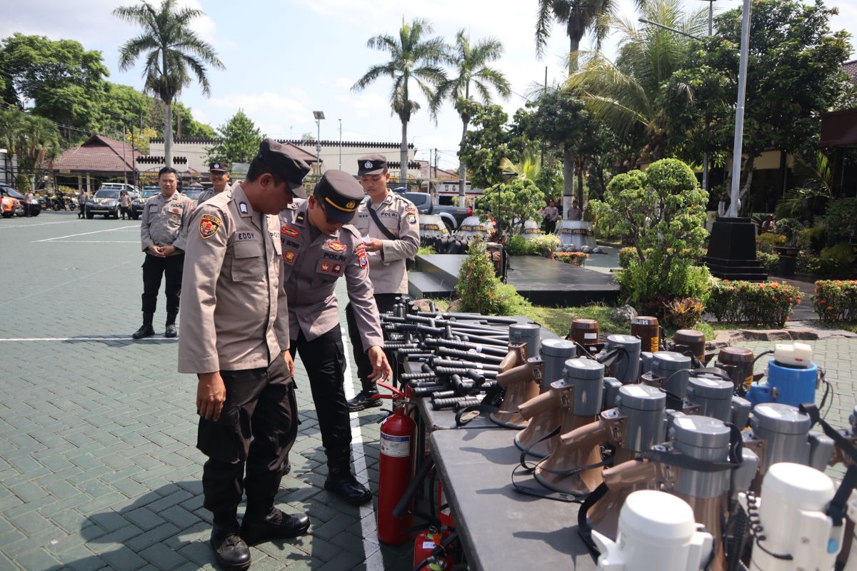 Polres Malang pastikan sarana prasarana siap tunjang kesuksesan pilkada