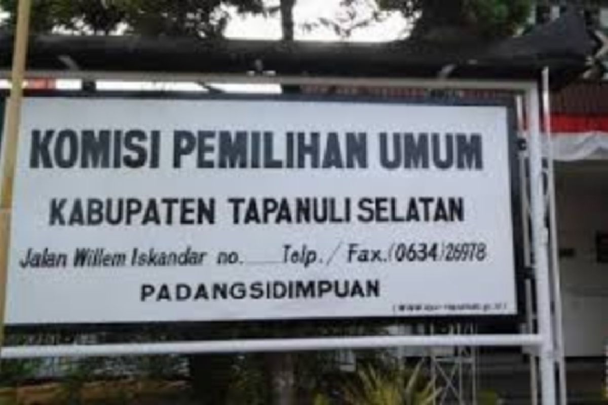 Debat paslon Pilkada Tapsel diagendakan dua kali, berikut penjelasan KPU