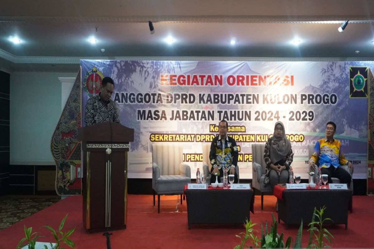 Anggota DPRD Kulon Progo ikuti orientasi jabatan memperkuat ketugasan