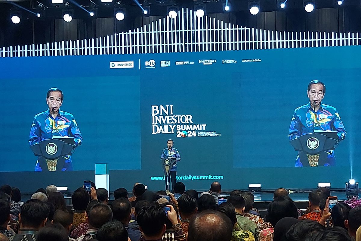 Jokowi sebut hilirisasi dan digitalisasi kunci RI menuju negara adikuasa