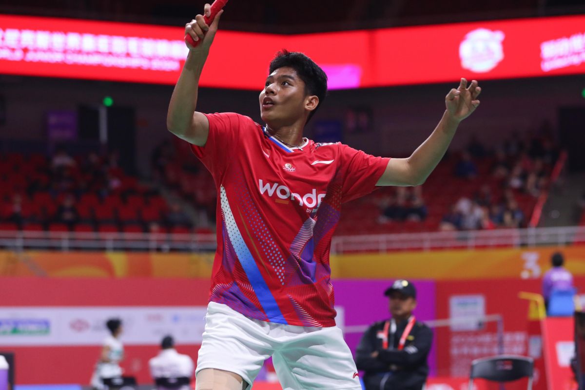 Tiga tunggal putra Indonesia maju ke 32 besar Kejuaraan Dunia Junior 2024