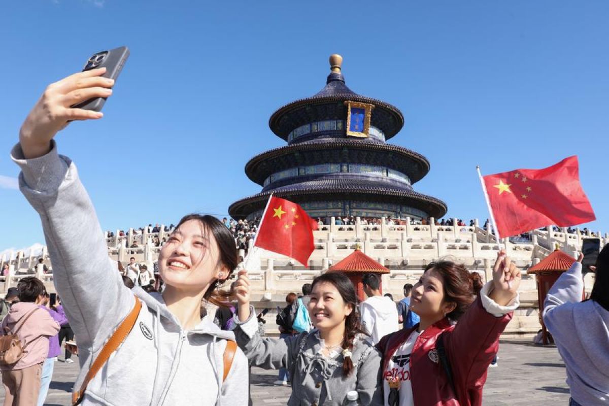 Beijing catat dua rekor baru di pariwisata selama liburan "pekan emas"