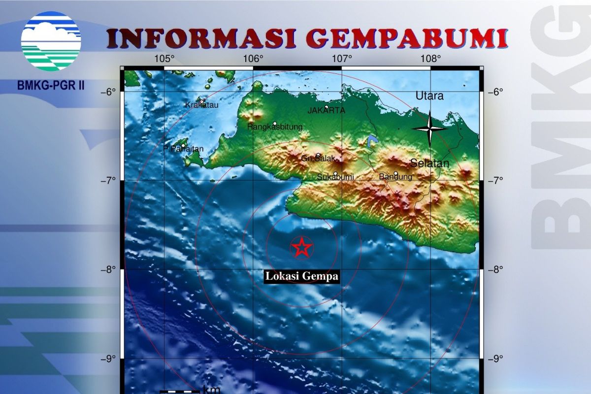 BPBD: Belum ada laporan kerusakan bangunan akibat gempa M4,9 di Sukabumi