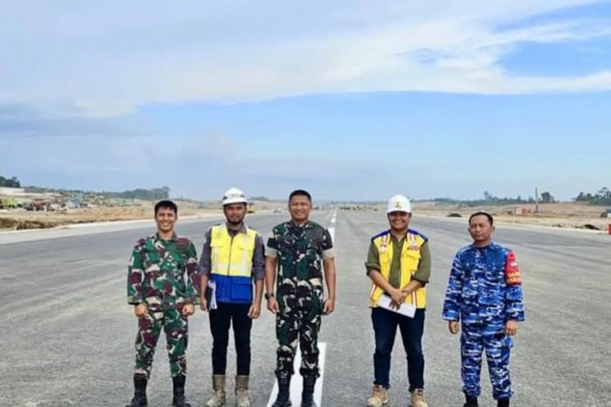 TNI pastikan bandara VVIP IKN layak dijadikan lokasi uji terbang pesawat B-737