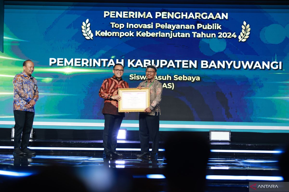 Program SAS Banyuwangi raih penghargaan dari Kementerian PANRB