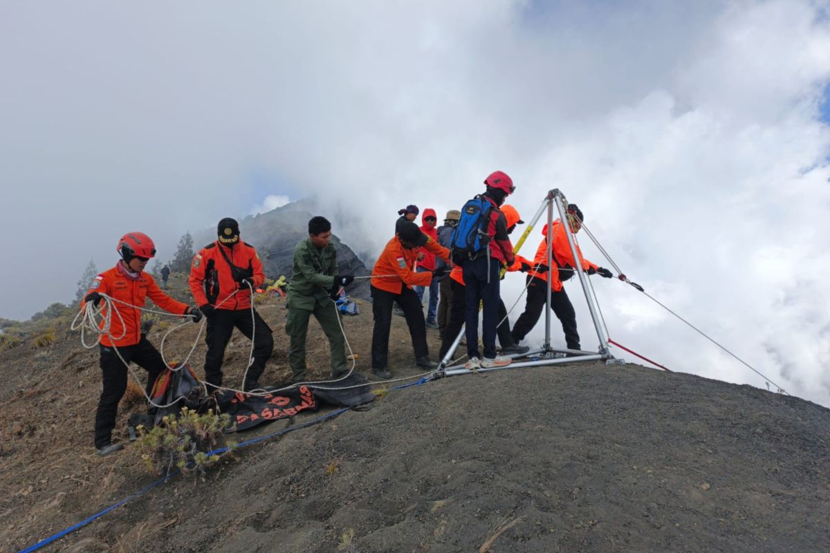 Pendaki asal Jakarta yang hilang di Gunung Rinjani ditemukan meninggal