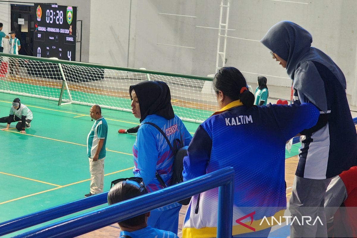 Relawan goalballsabar dampingi atlet