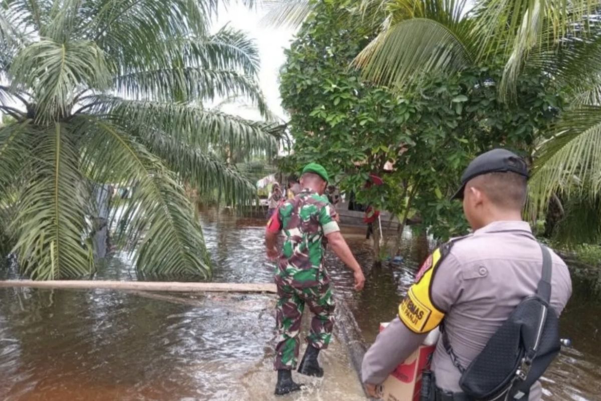 65 keluarga di Rokan Hilir Riau terdampak banjir