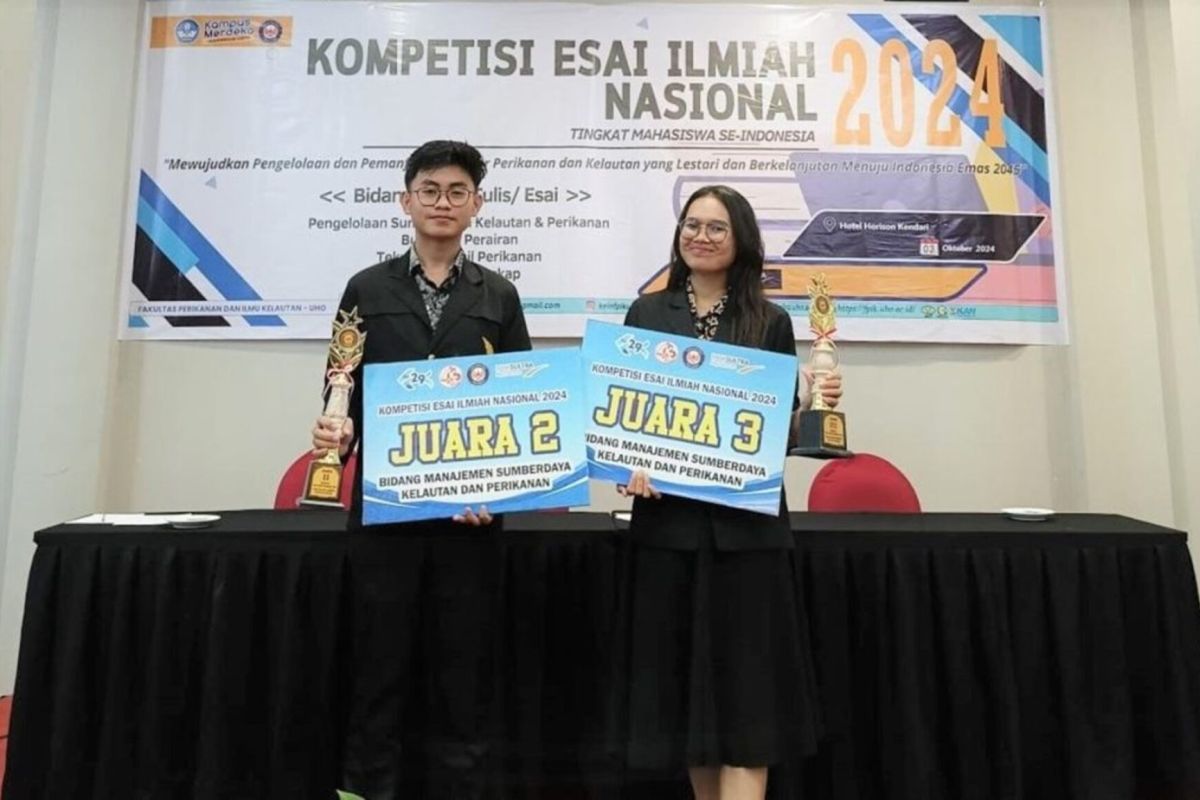 Dua tim mahasiswa Itera raih juara di kompetisi esai ilmiah nasional 2024