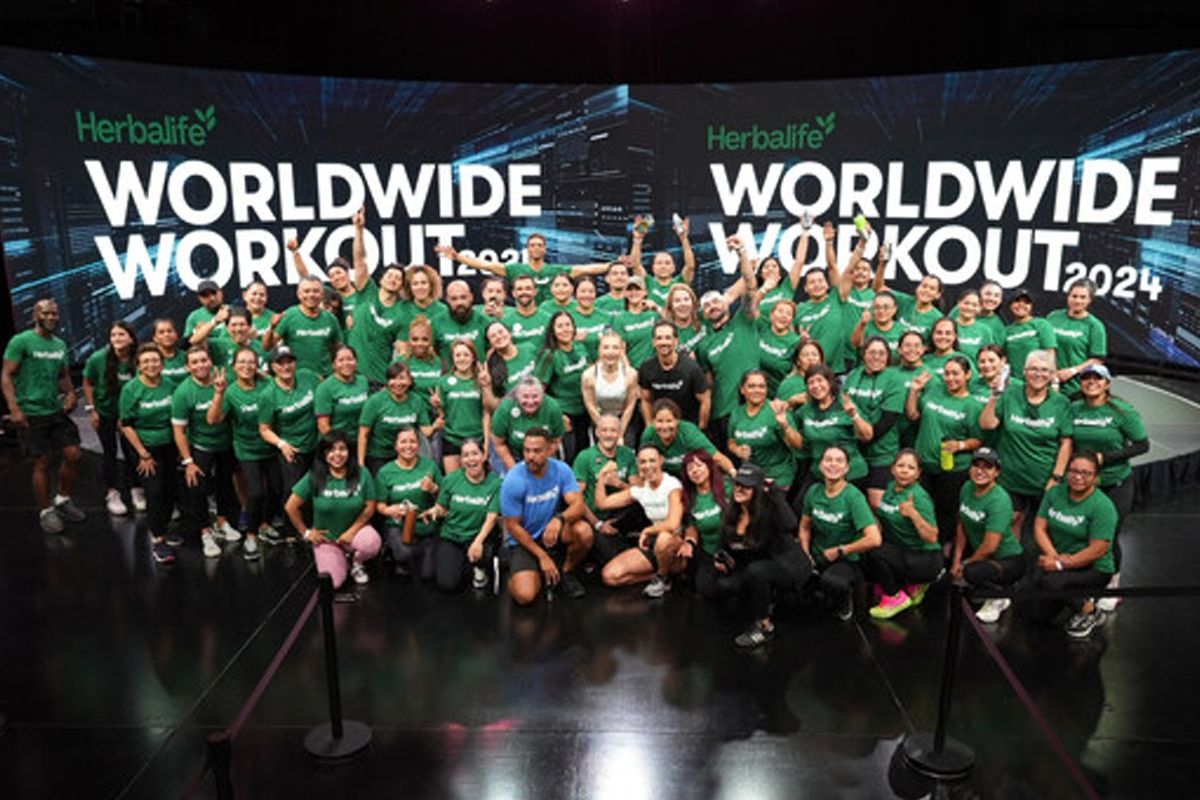 Herbalife Sets GUINNESS WORLD RECORDS™ Title with 2024 Worldwide Workout