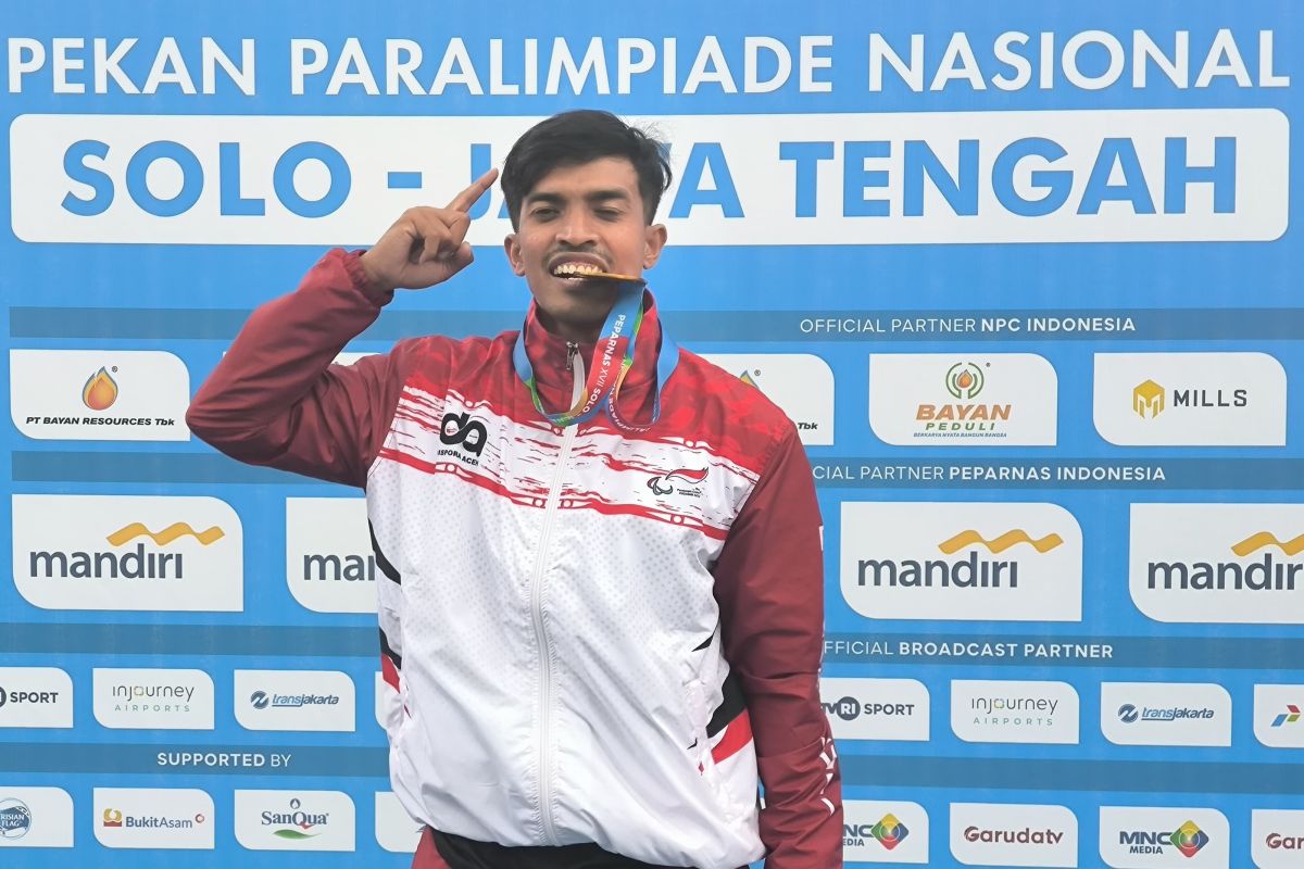 Atlet Aceh Muhammad Isa sebut medali emas Peparnas 2024 ubah hidup