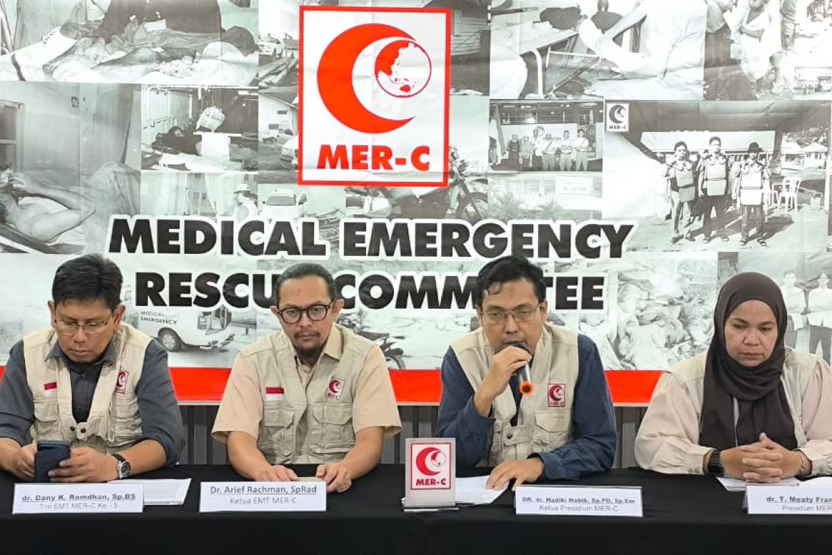 MER-C berangkatkan tim medis ke-6 untuk bantu rakyat Palestina di Gaza