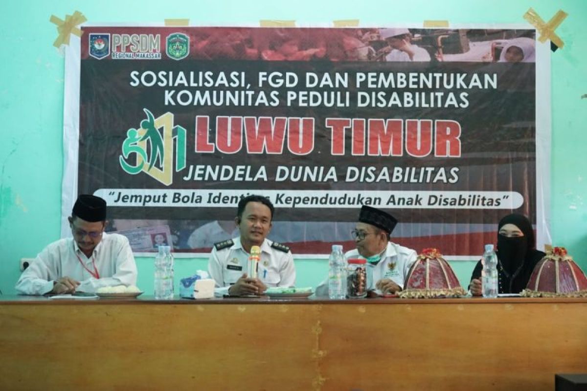 Pemkab Luwu Timur bentuk komunitas peduli disabilitas