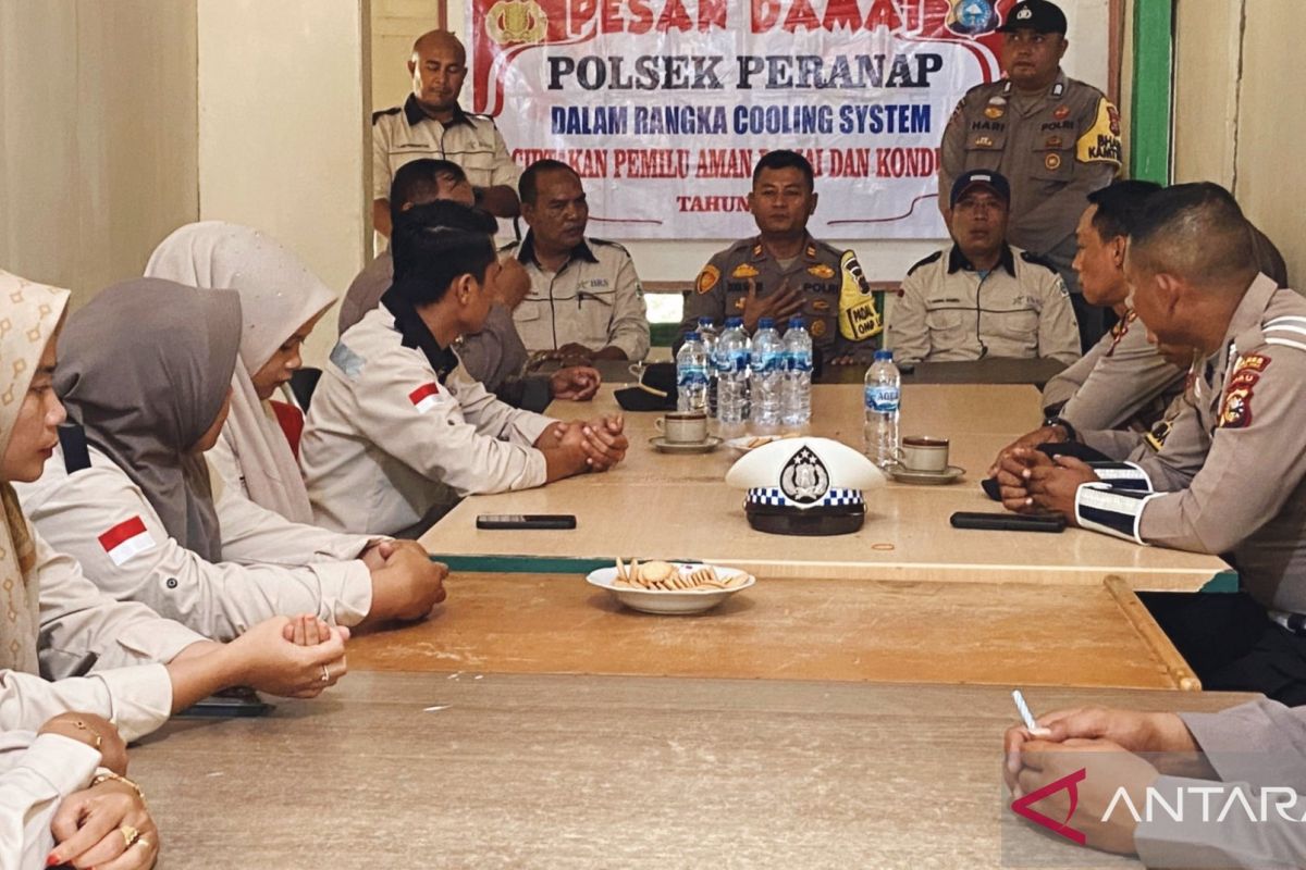 Kapolsek Peranap: Memilih adalah hak konstitusi, jangan golput