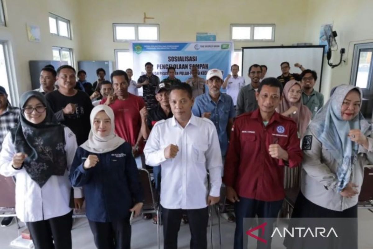 DKP Kaltim edukasi masyarakat pesisir Berau  kelola sampah laut