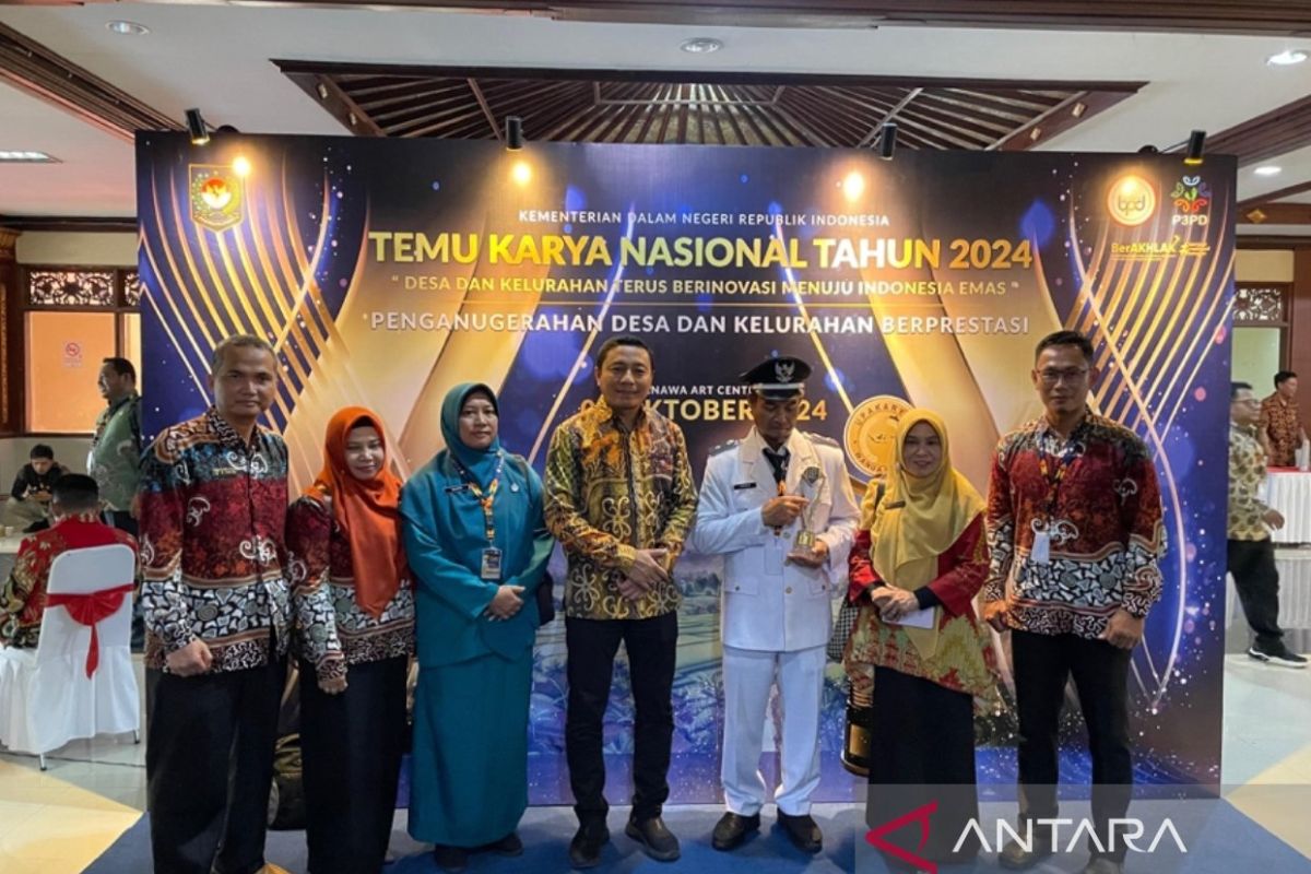 Dua desa dan  kelurahan di Kaltim raih penghargaan nasional