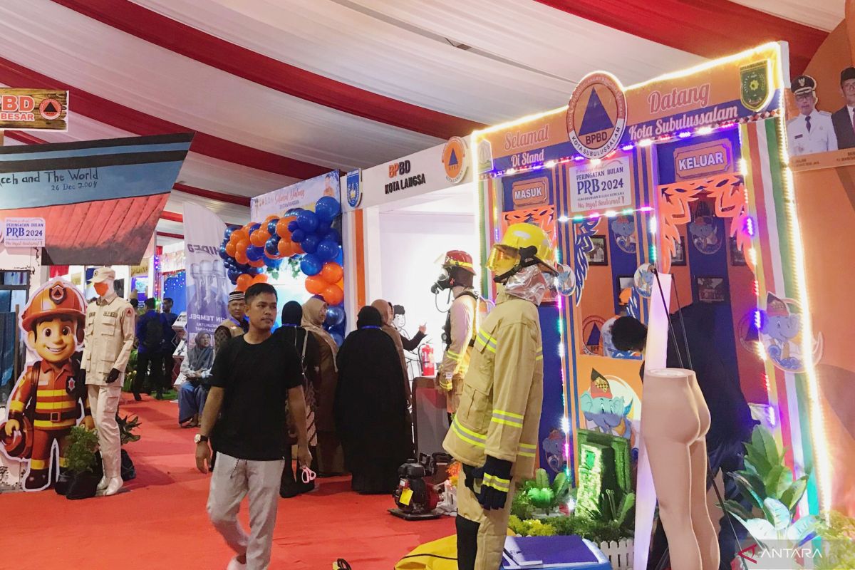 BNPB gelar pameran kebencanaan peringati PRB 2024 di Banda Aceh