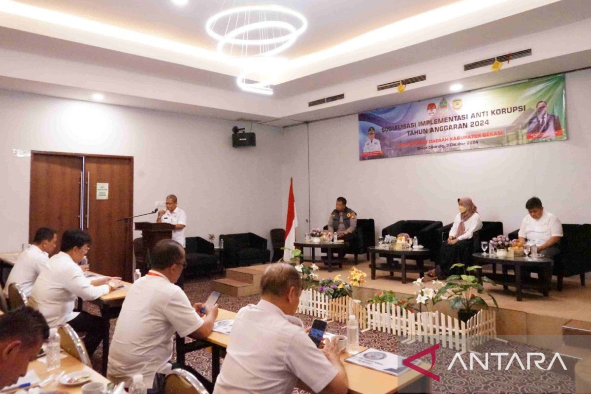 Pemkab Bekasi wujudkan pemerintahan bersih yang bebas korupsi