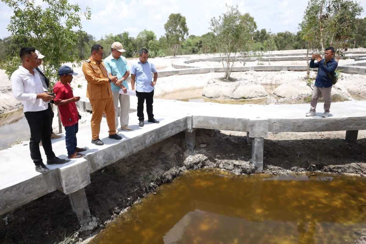 Pemkot Pangkalpinang percantik pantai Pasir Padi, broadwalk dan fasilitas baru