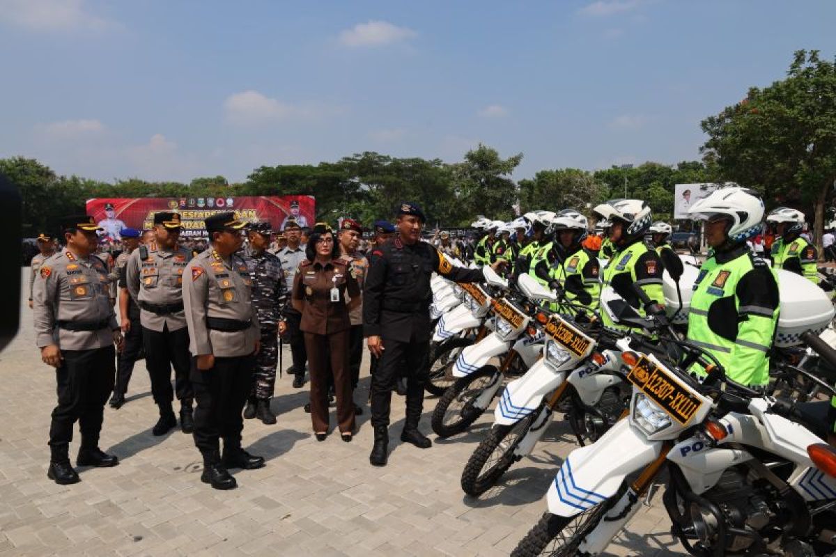 Polda Banten gelar apel SAR bersiap hadapi potensi bencana