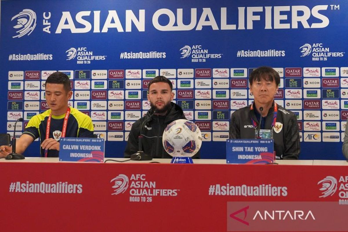 Indonesia vs China, Shin Tae-yong sebut peluang kedua tim adalah 50-50