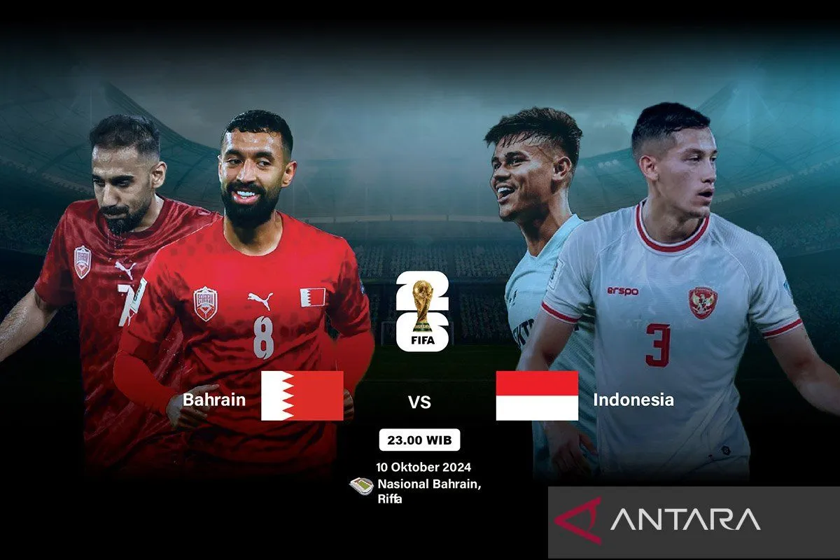 Bahrain vs Indonesia 2-2, Bahrain ditahan imbang di kandang sendiri