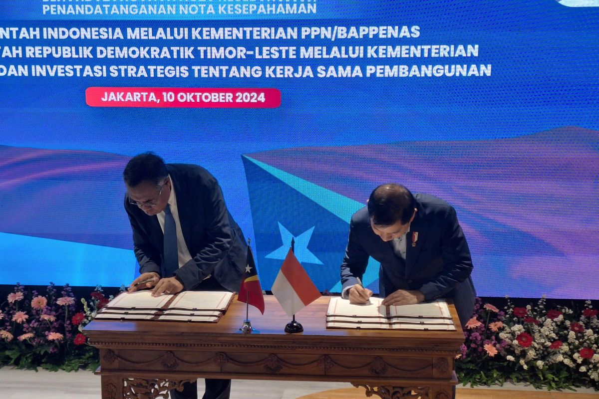 Indonesia, Timor-Leste sign MoU on sustainable development