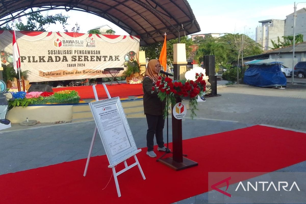 Bawaslu Bangka pastikan pilkada damai bermartabat